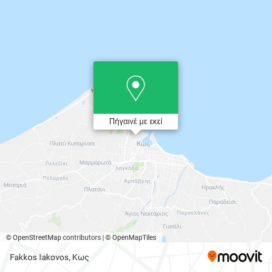 Fakkos Iakovos χάρτης