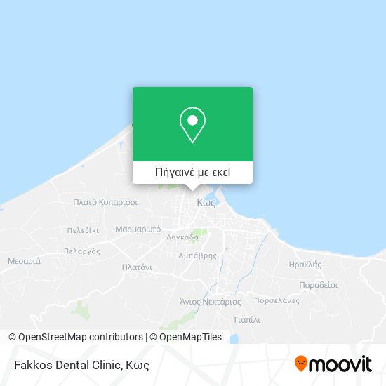 Fakkos Dental Clinic χάρτης