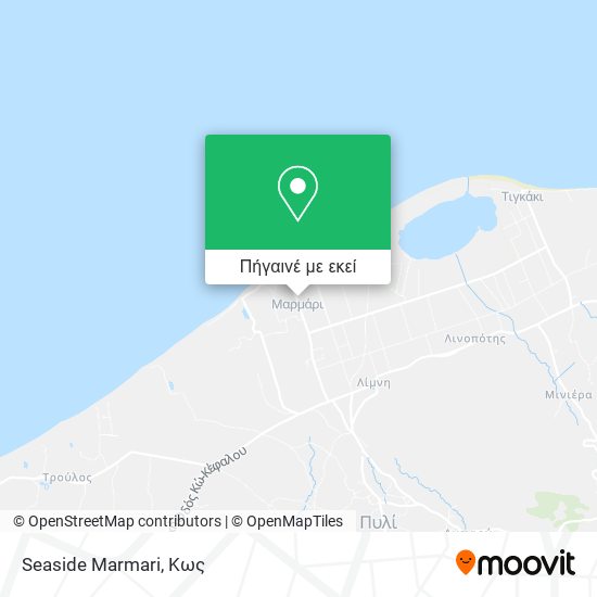 Seaside Marmari χάρτης