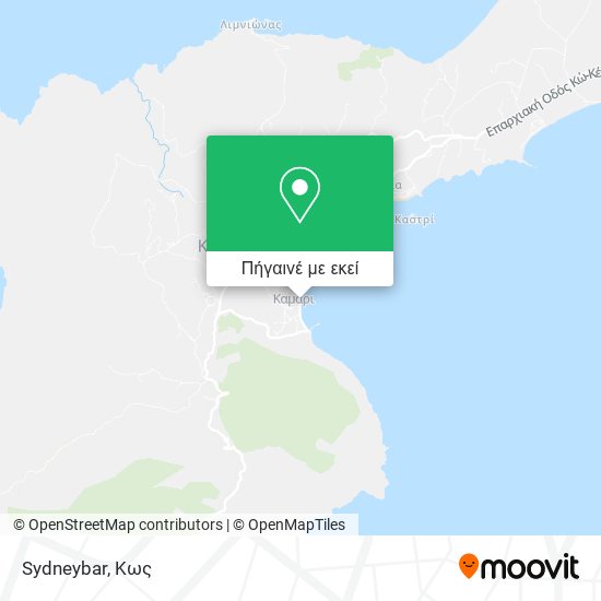 Sydneybar χάρτης