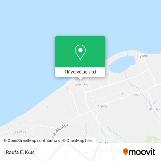 Roufa E χάρτης
