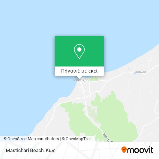Mastichari Beach χάρτης
