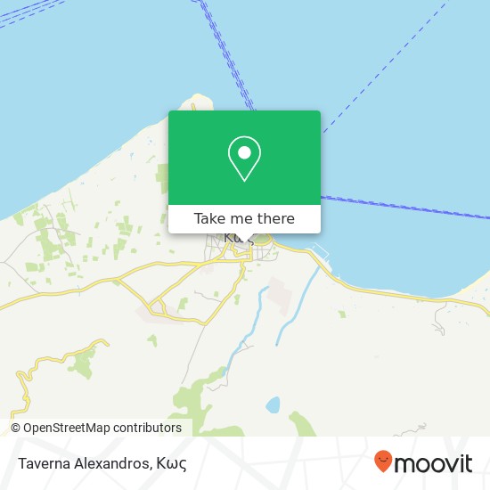 Taverna Alexandros, Ηρακλέους 853 00 Κως χάρτης