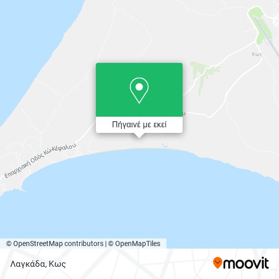 Λαγκάδα χάρτης