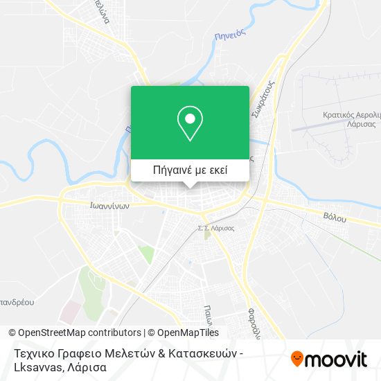 Τεχνικο Γραφειο Μελετών & Κατασκευών - Lksavvas χάρτης