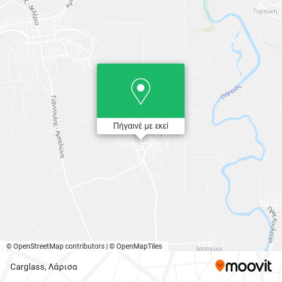 Carglass χάρτης