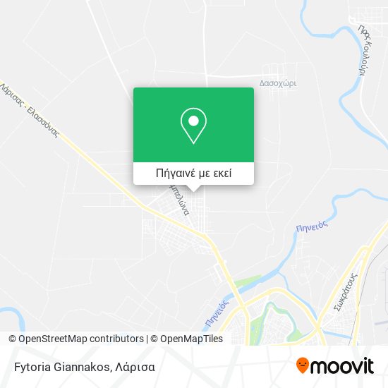 Fytoria Giannakos χάρτης