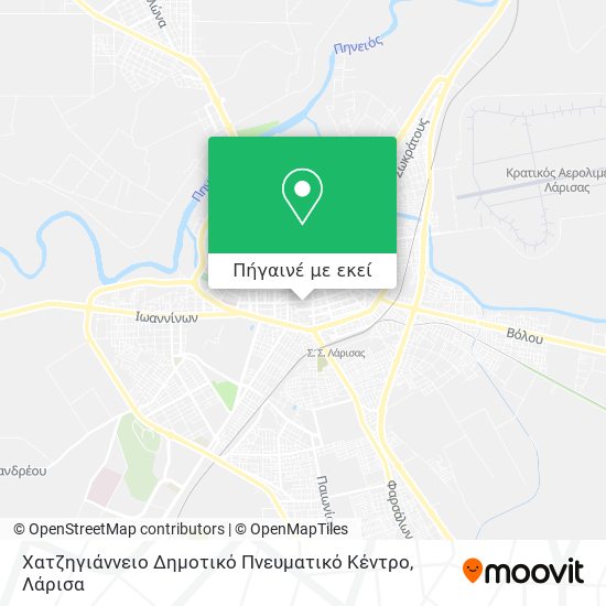 Χατζηγιάννειο Δημοτικό Πνευματικό Κέντρο χάρτης