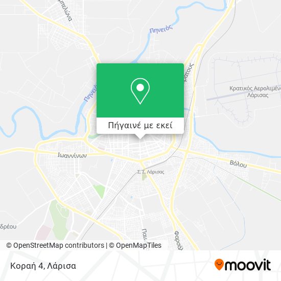Κοραή 4 χάρτης