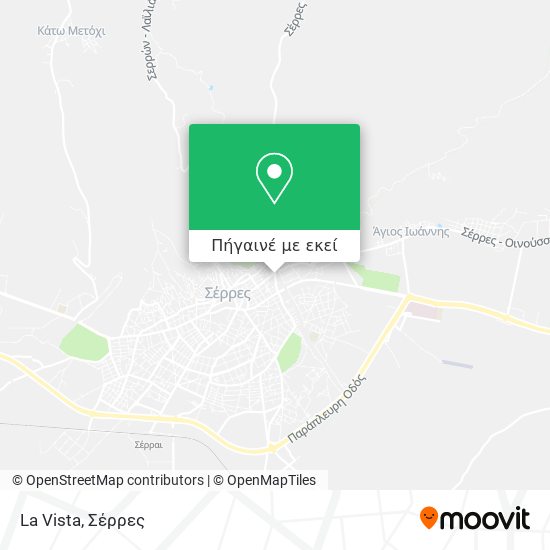 La Vista χάρτης