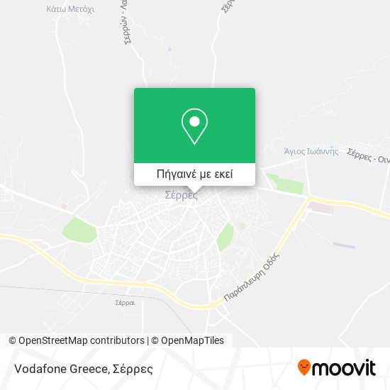 Vodafone Greece χάρτης
