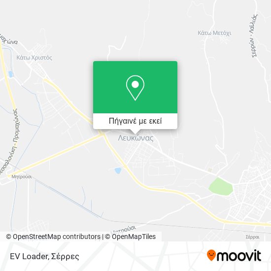 EV Loader χάρτης