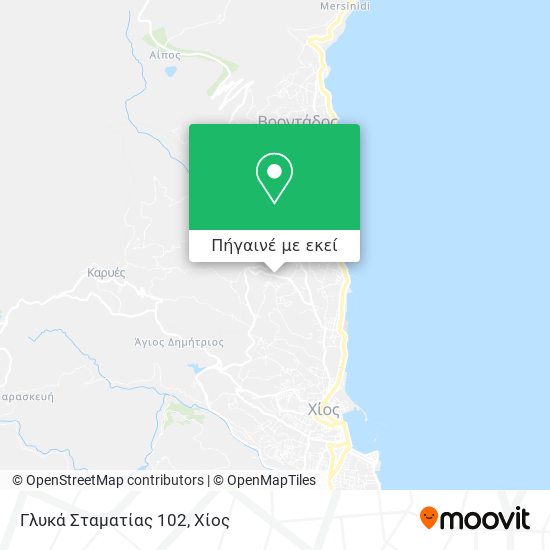 Γλυκά Σταματίας 102 χάρτης