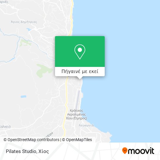 Pilates Studio χάρτης