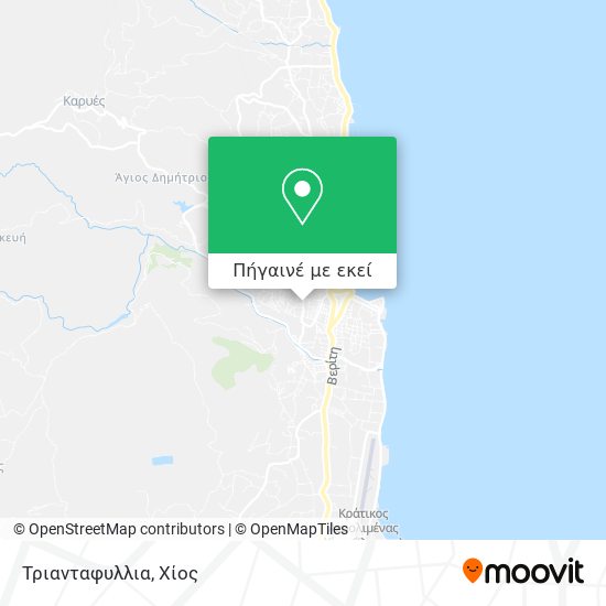 Τριανταφυλλια χάρτης
