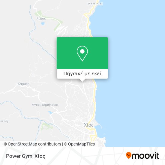 Power Gym χάρτης