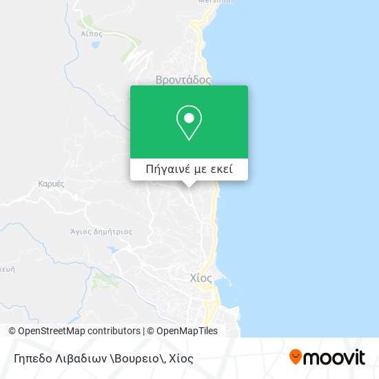 Γηπεδο Λιβαδιων \Βουρειο\ χάρτης