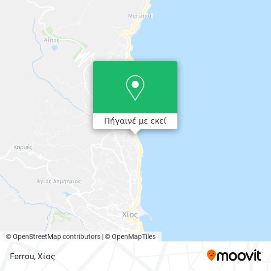 Ferrou χάρτης