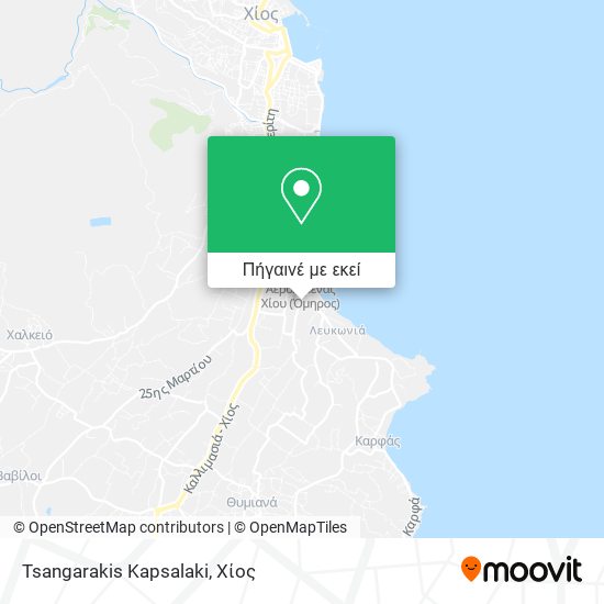 Tsangarakis Kapsalaki χάρτης
