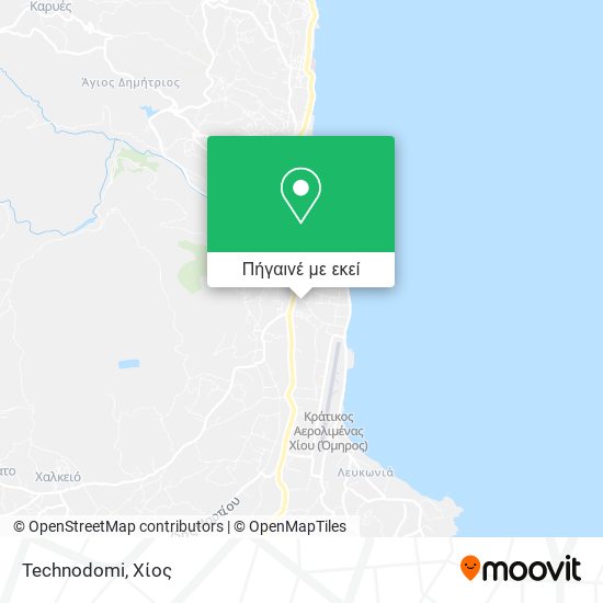 Technodomi χάρτης