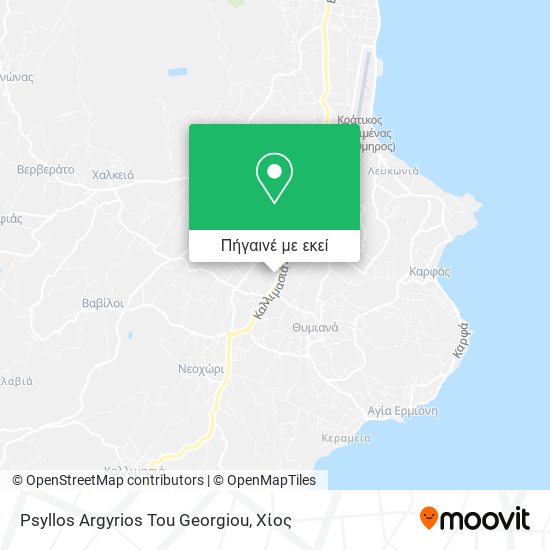 Psyllos Argyrios Tou Georgiou χάρτης