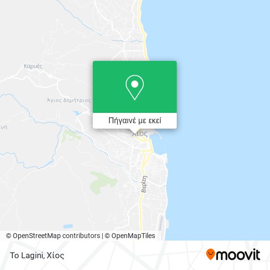 To Lagini χάρτης