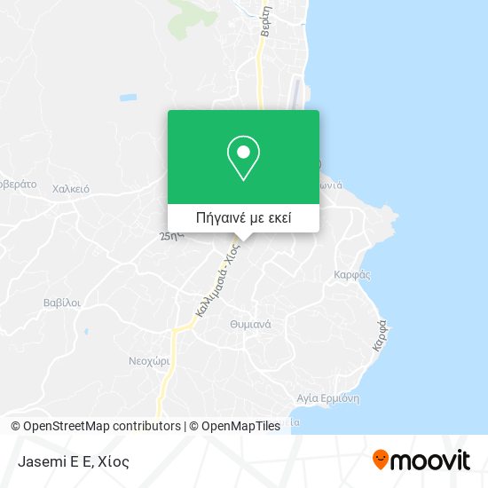 Jasemi E E χάρτης