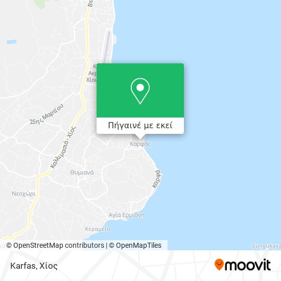 Karfas χάρτης