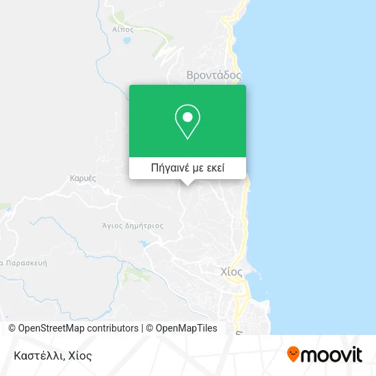 Καστέλλι χάρτης