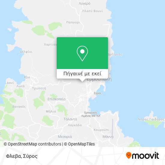 Φλεβα χάρτης