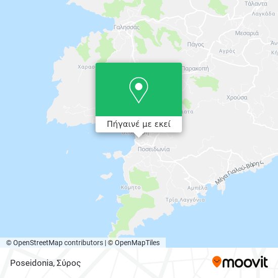 Poseidonia χάρτης