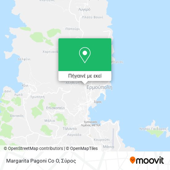 Margarita Pagoni Co O χάρτης