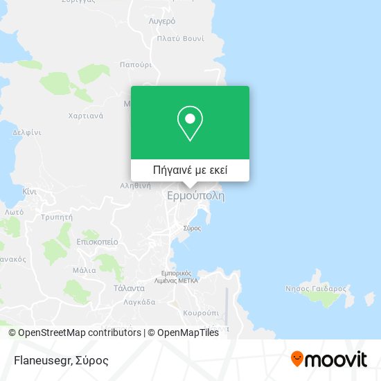 Flaneusegr χάρτης