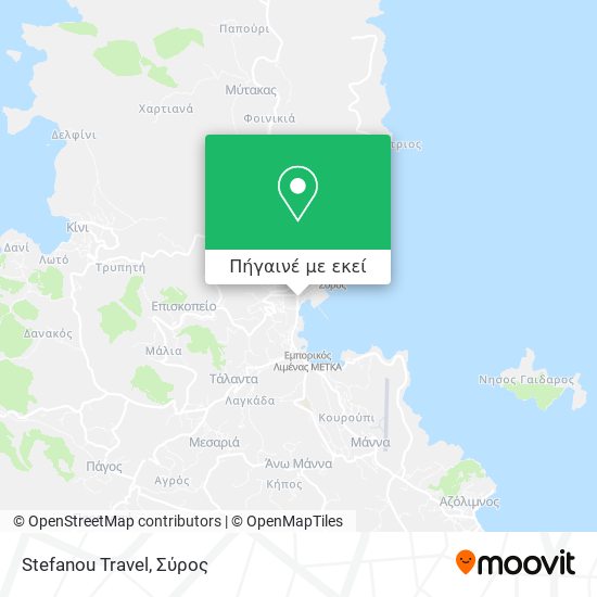 Stefanou Travel χάρτης