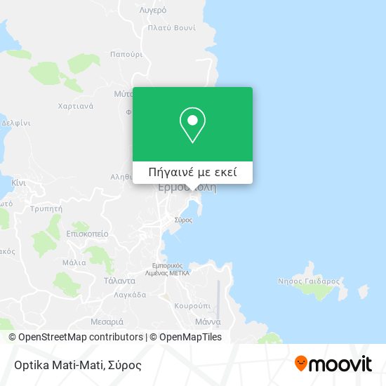 Optika Mati-Mati χάρτης
