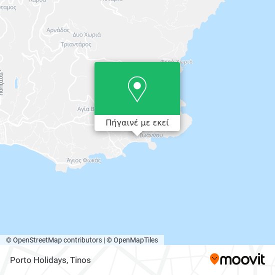 Porto Holidays χάρτης