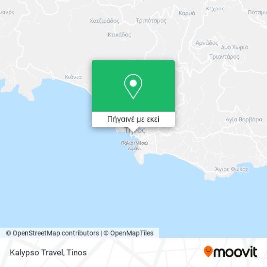 Kalypso Travel χάρτης