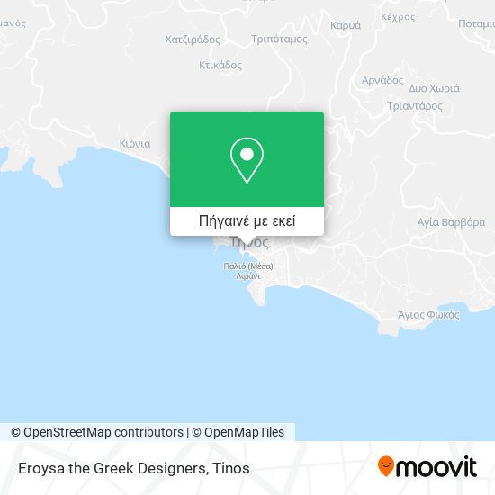 Eroysa the Greek Designers χάρτης