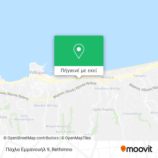 Πάχλα Εμμανουήλ 9 χάρτης