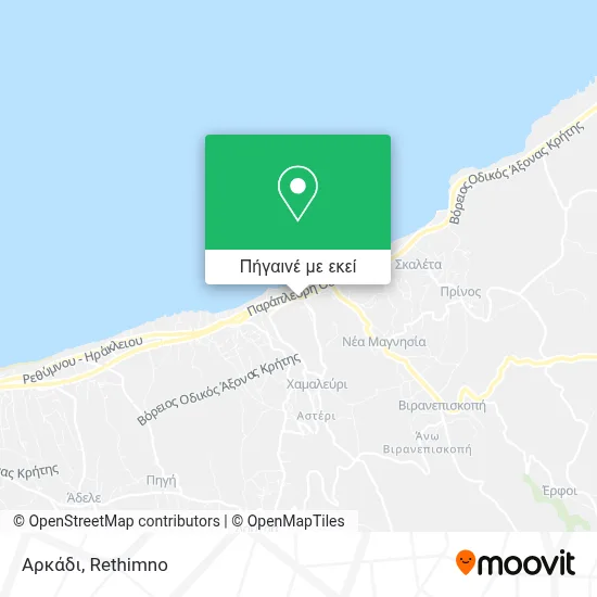 Αρκάδι χάρτης