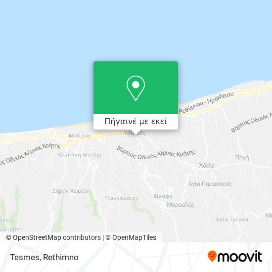 Tesmes χάρτης