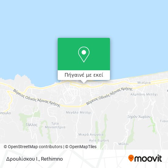 Δρουλίσκου Ι. χάρτης