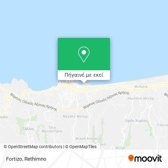 Fortizo χάρτης