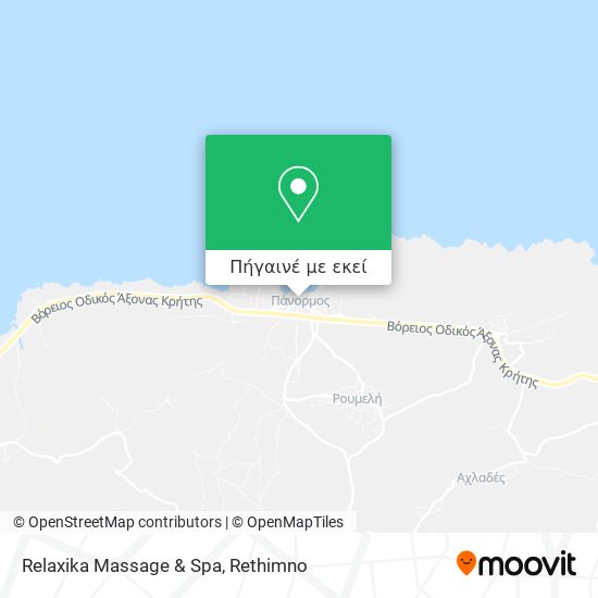 Relaxika Massage & Spa χάρτης
