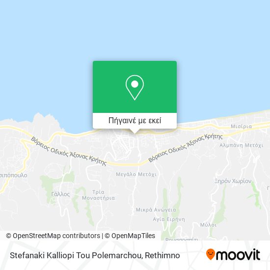 Stefanaki Kalliopi Tou Polemarchou χάρτης