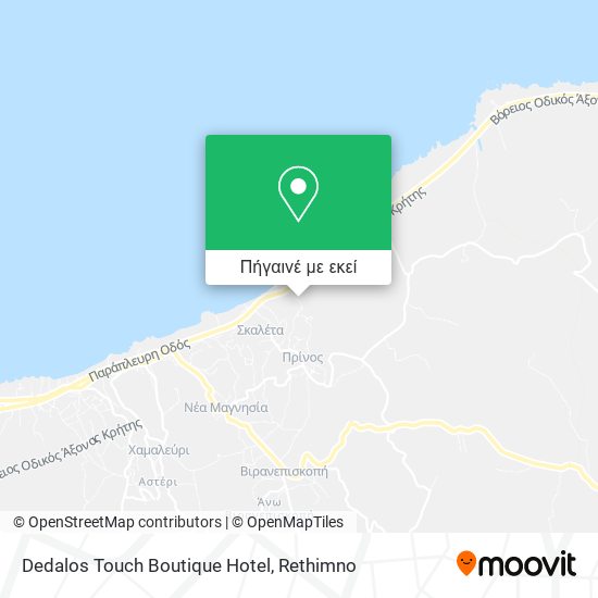 Dedalos Touch Boutique Hotel χάρτης