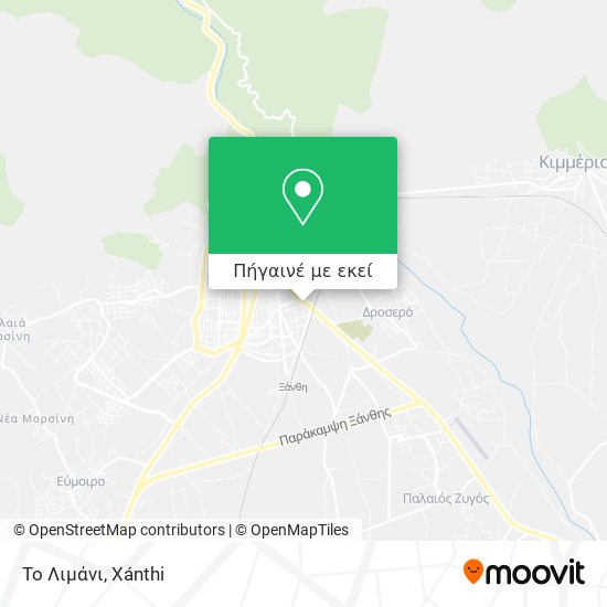 Το Λιμάνι χάρτης
