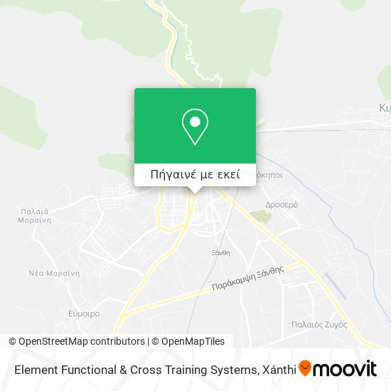 Element Functional & Cross Training Systems χάρτης