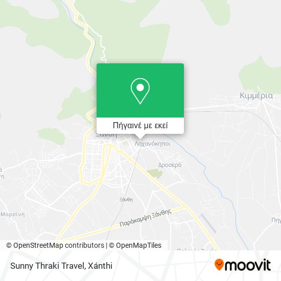 Sunny Thraki Travel χάρτης