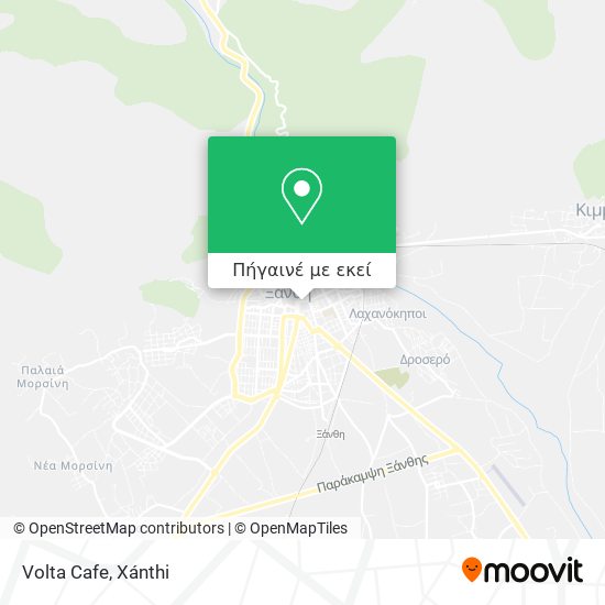 Volta Cafe χάρτης